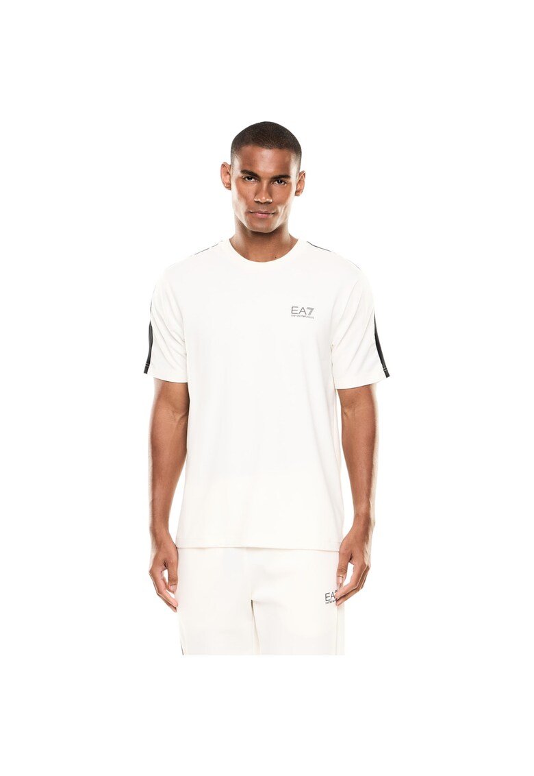 Tricou EA7 Natural Ventus7 M SS ST 55465 - Alb
