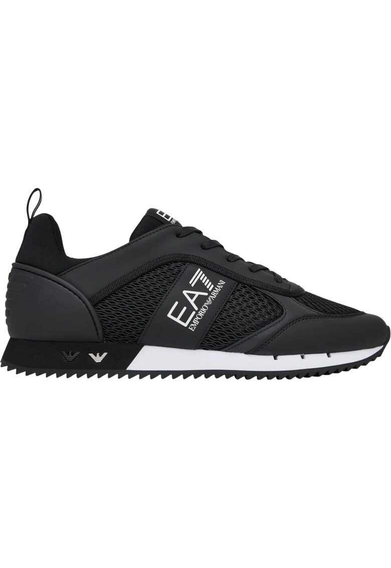 Pantofi sport EA7 Black&White Mesh+E 55557 - Alb/Negru
