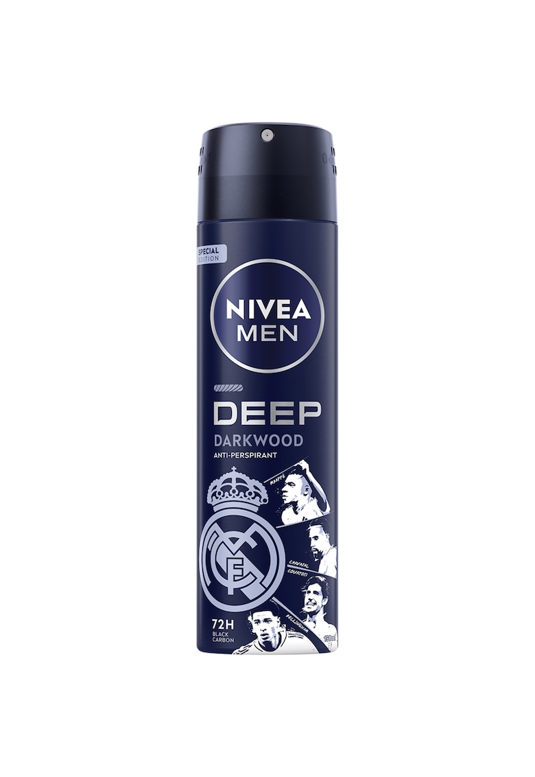 Anti-Perspirant Spray Deep Darkwood Editie Limitata Real Madrid - 150 ml
