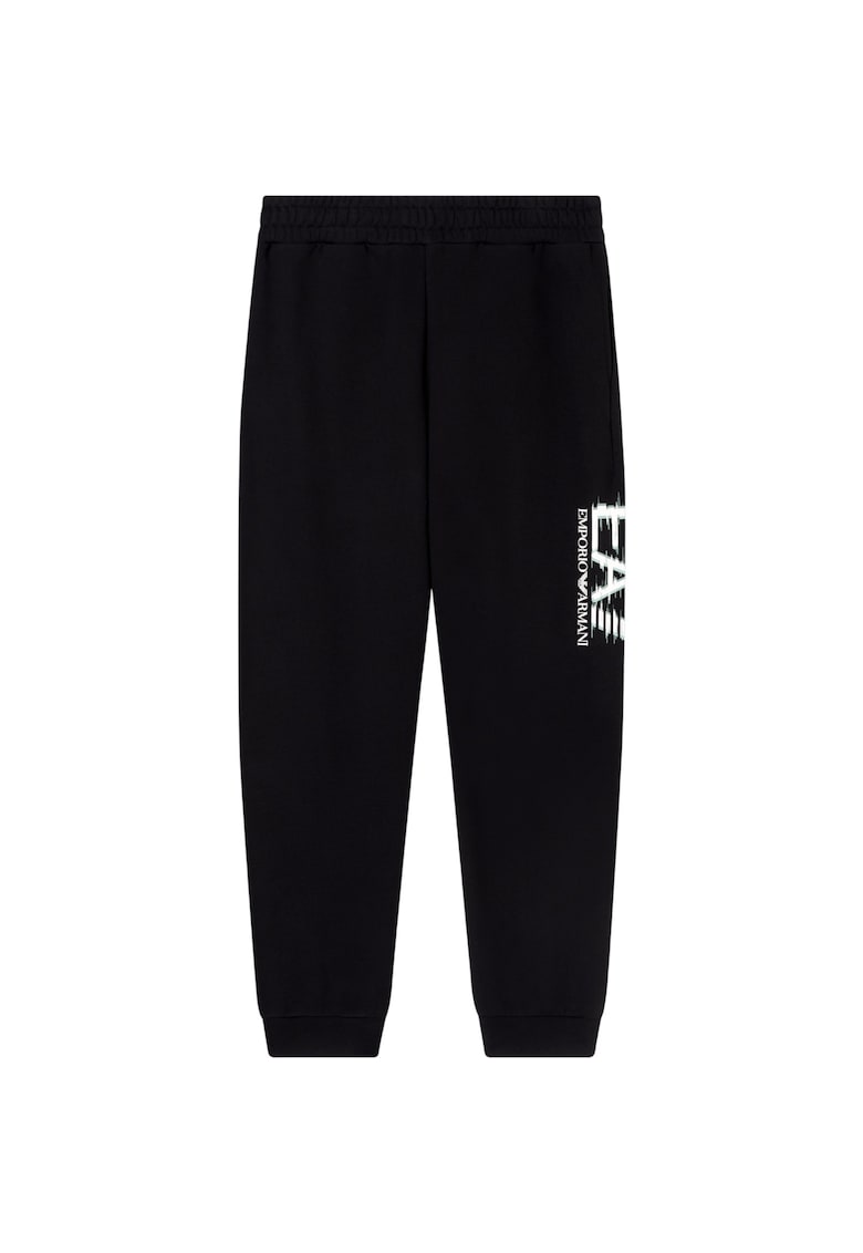 Pantaloni EA7 Train Visibility M CH SP 55420 - Negru