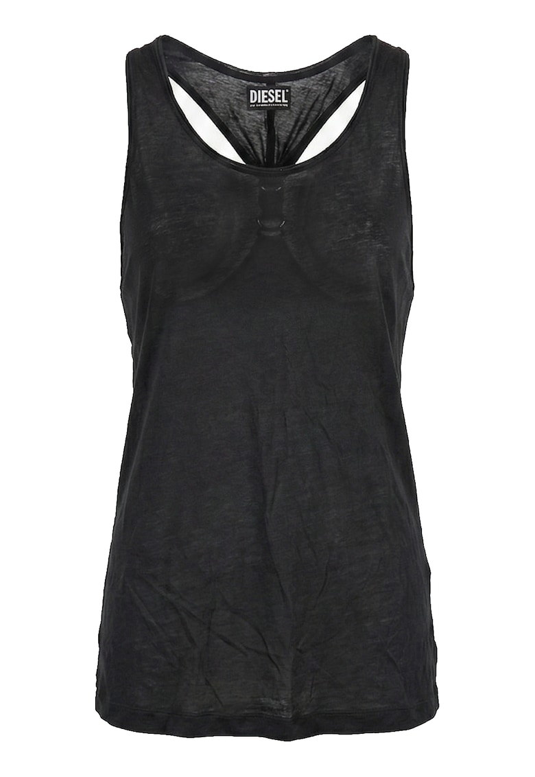 Top cu model racerback din amestec de lyocell -