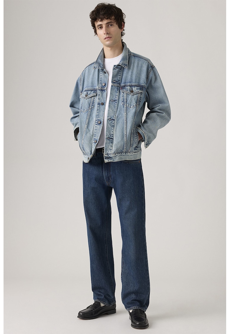 Blugi relaxed-fit cu croiala dreapta 555™ - Bleumarin