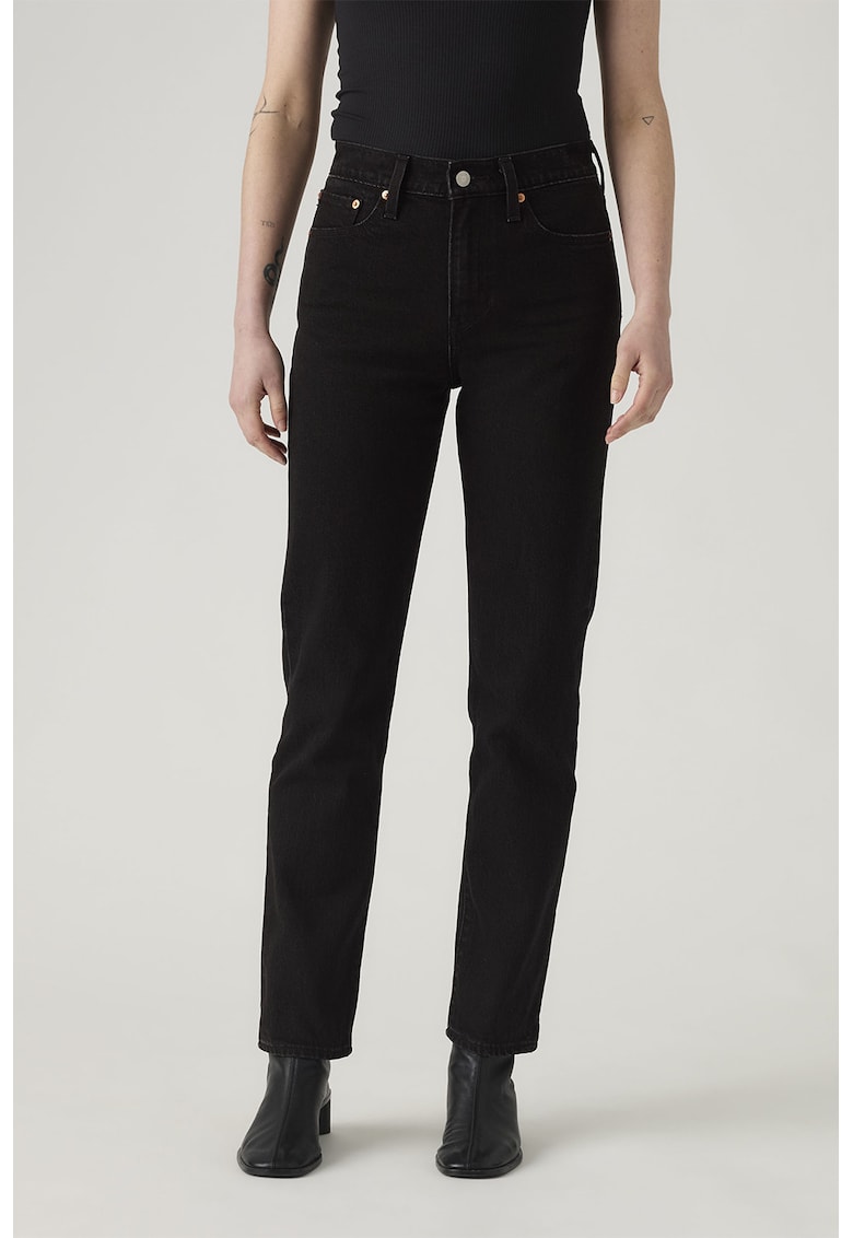 Blugi slim fit Wedgie - Negru stins