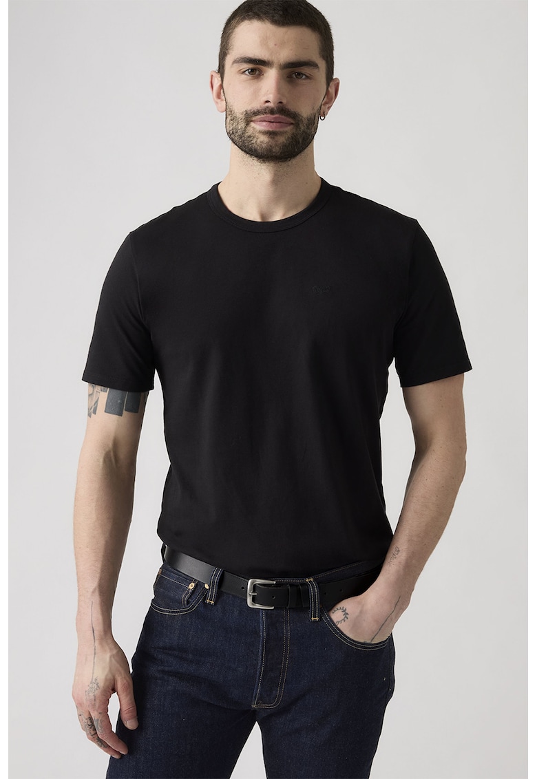 Tricou de bumbac Original Garment Dye - Negru