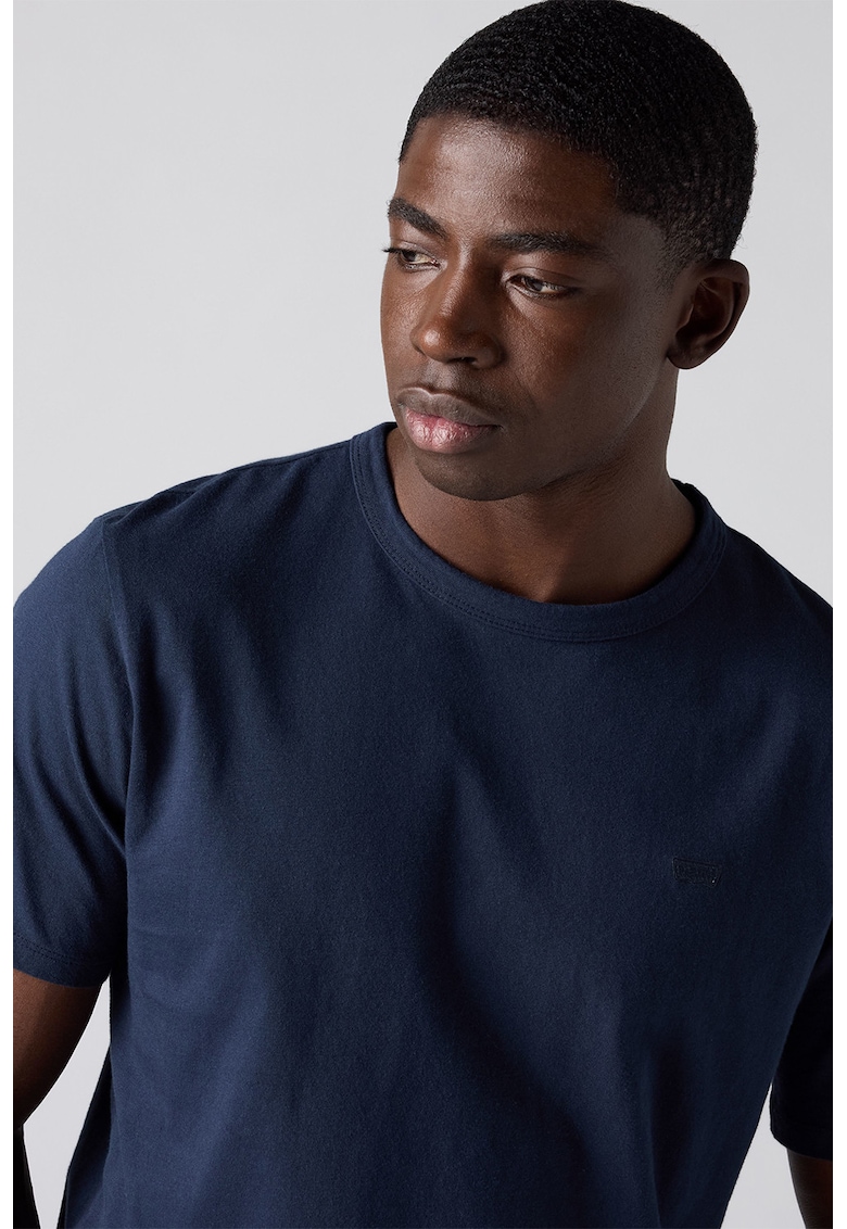 Tricou de bumbac Original Garment Dye - Bleumarin