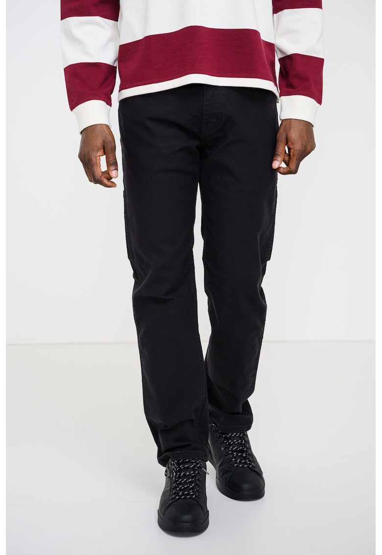 Pantaloni regular fit Utility 505™ - Negru