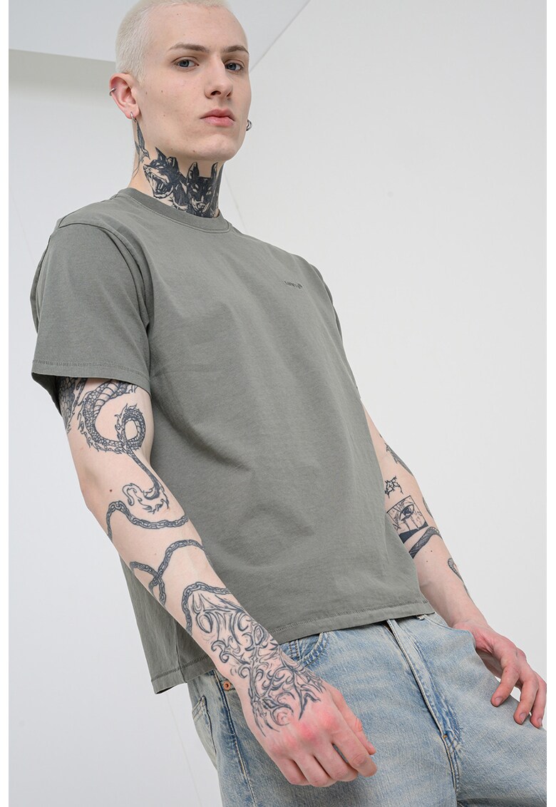 Tricou lejer din bumbac Red Tab™ - Kaki/Kaki inchis