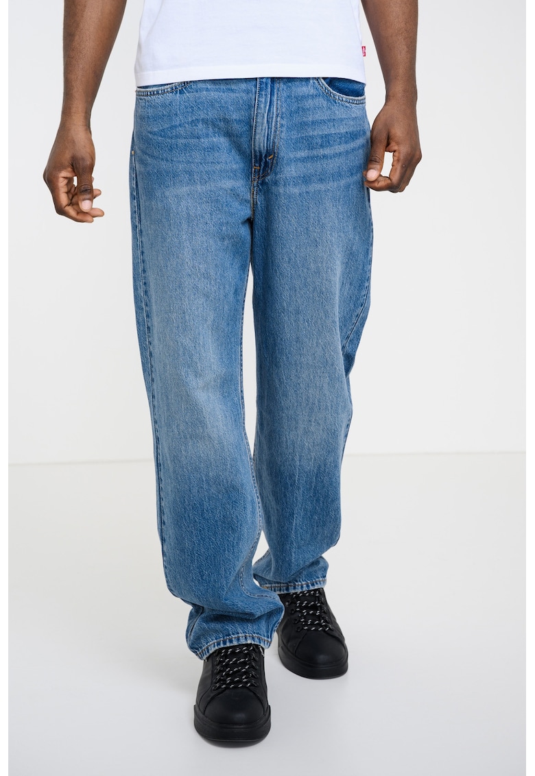 Blugi din denim cu croiala ampla Youth - Albastru deschis