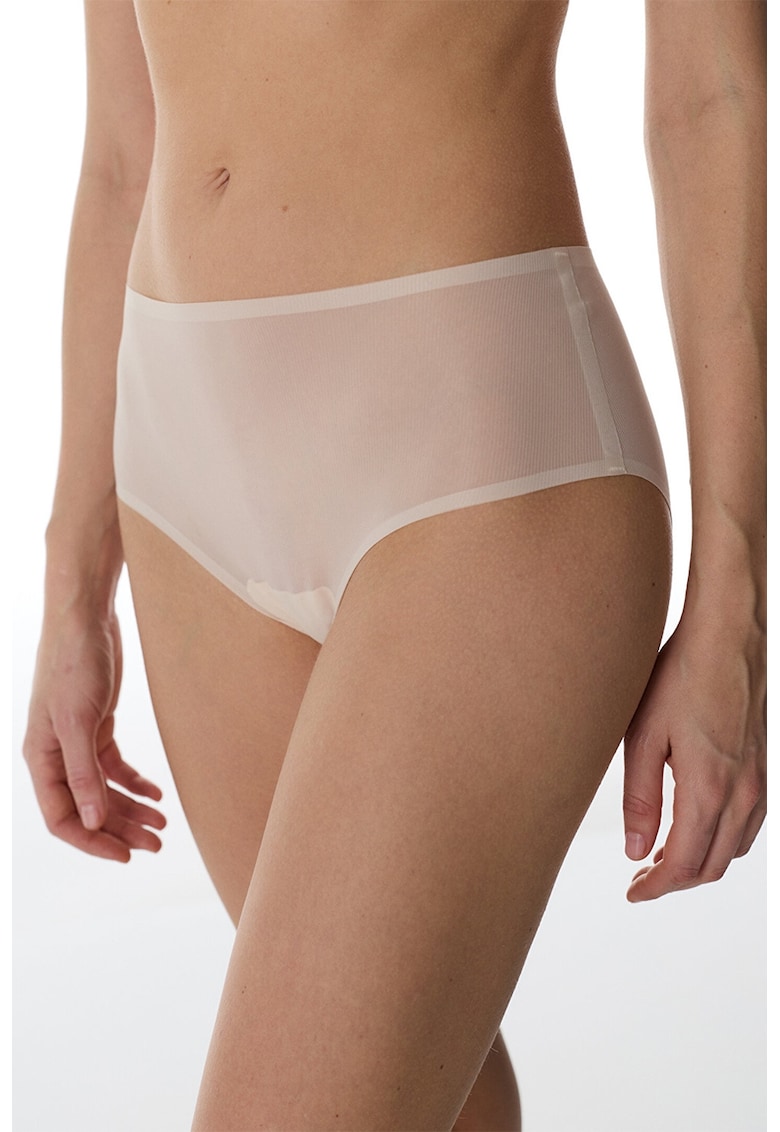 Chiloti hipster cu model uni - Crem