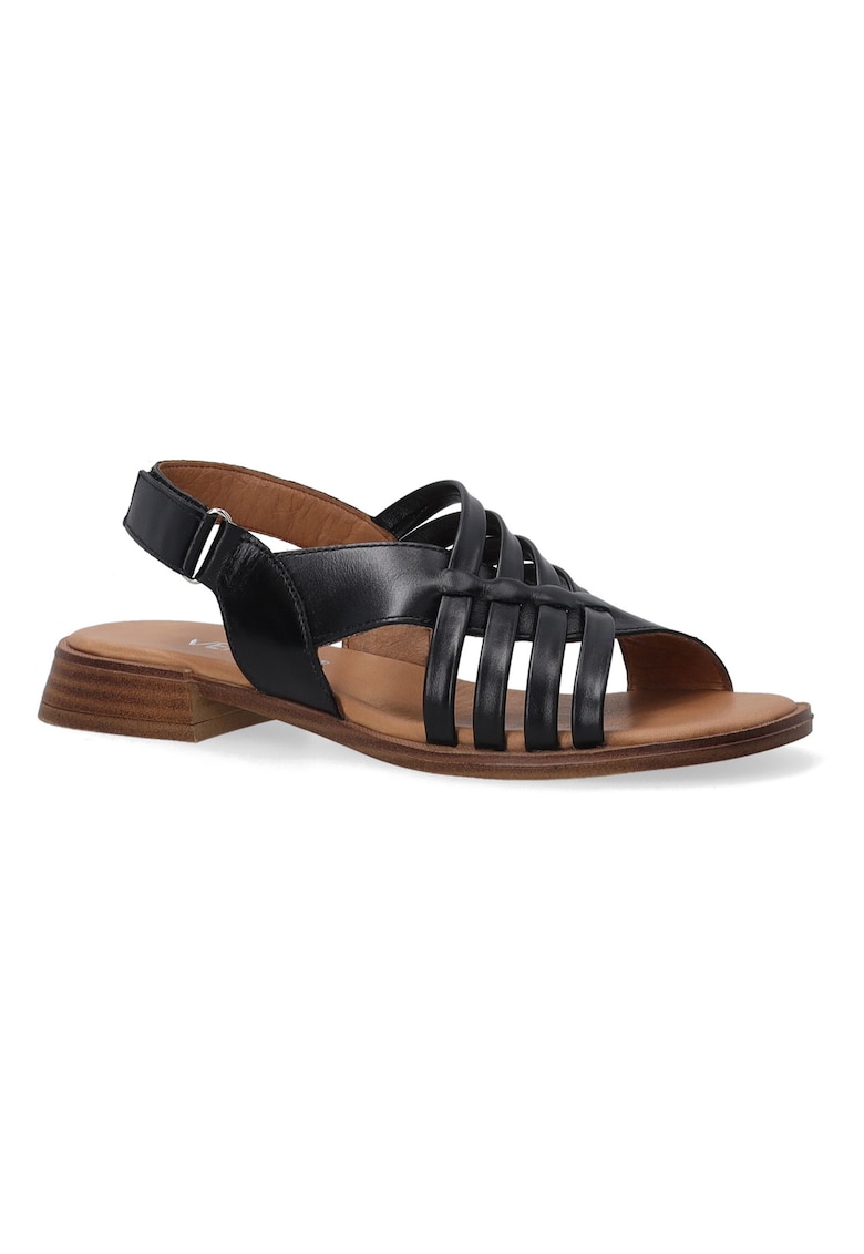 Sandale din piele cu inchidere velcro