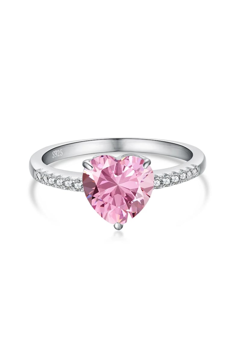 Inel Amore Pink - Argint cu Zirconiu Roz