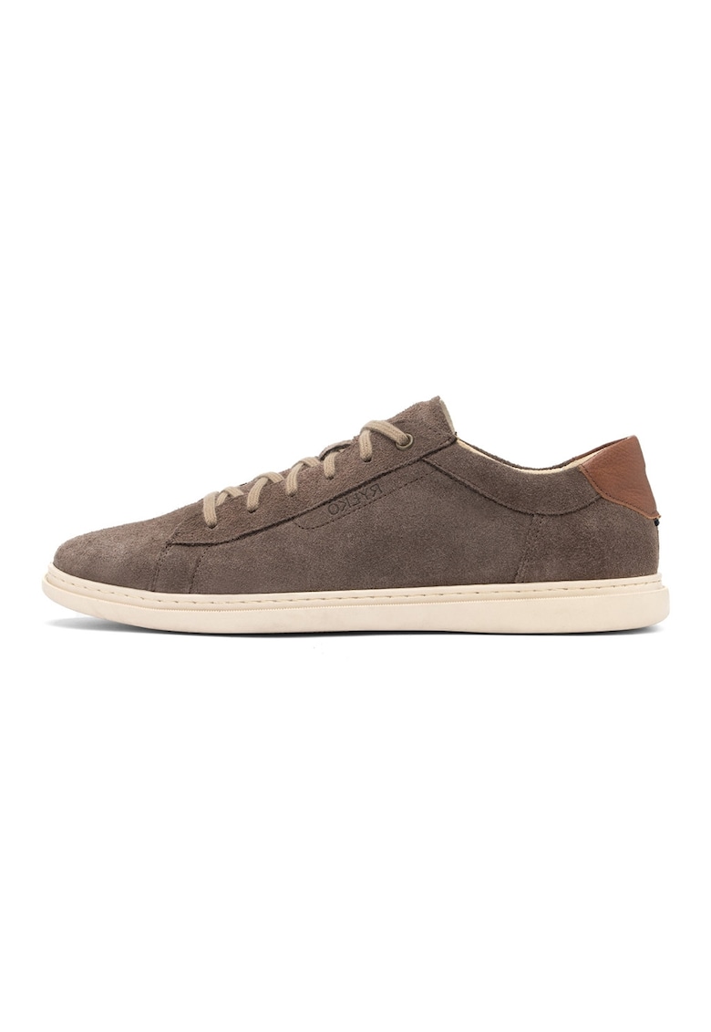 Pantofi sport din piele intoarsa Kitt - Maro