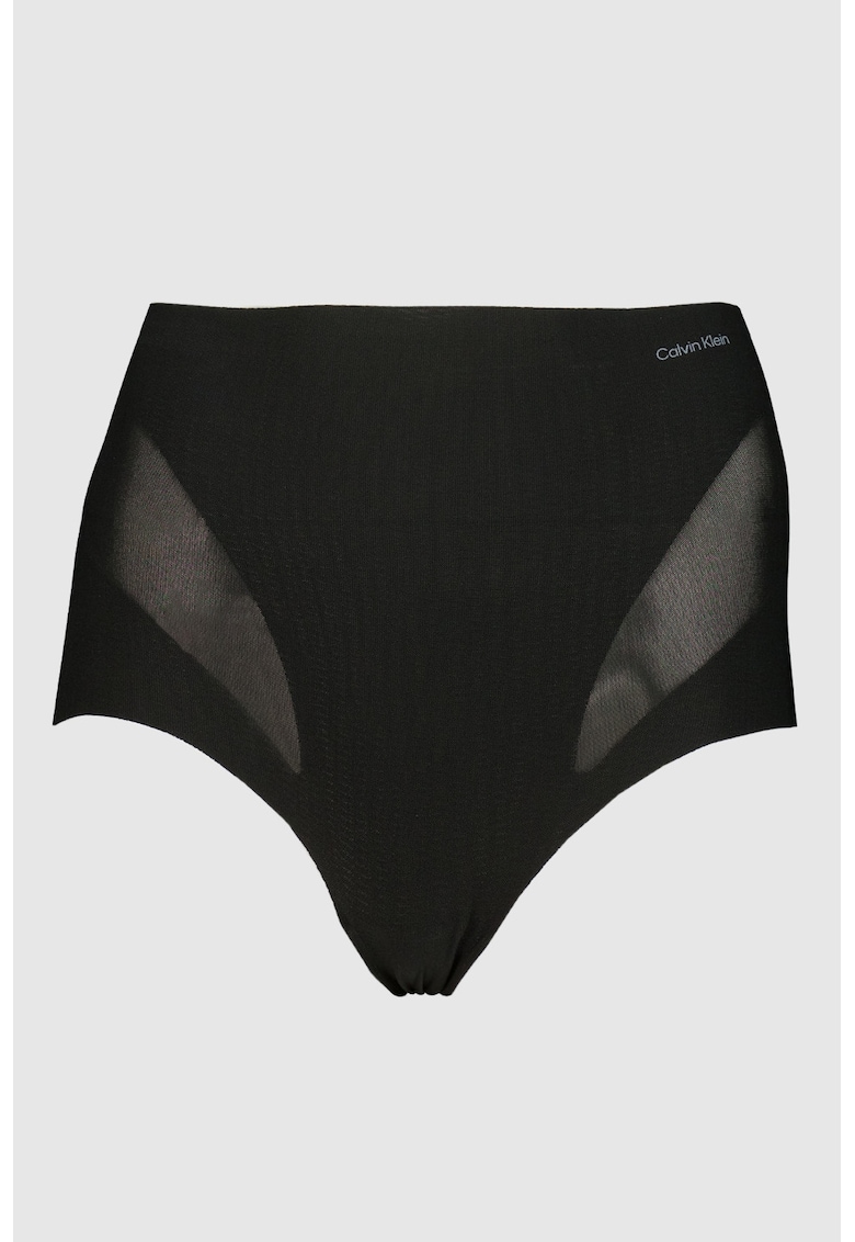 Chiloti cu talie inalta - fara cusaturii - Negru