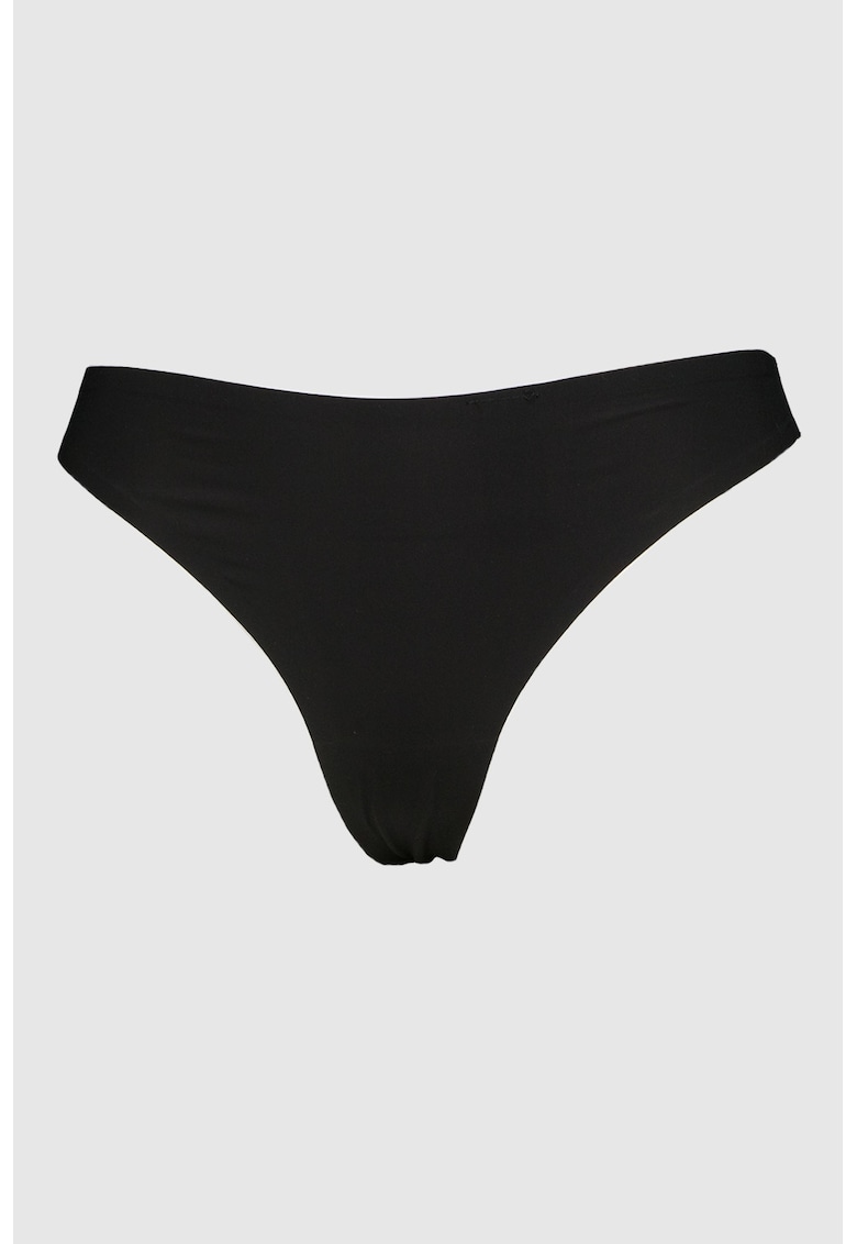 Chiloti tanga fara cusaturi - Negru