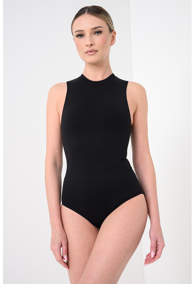 Body uni fara maneci - Negru