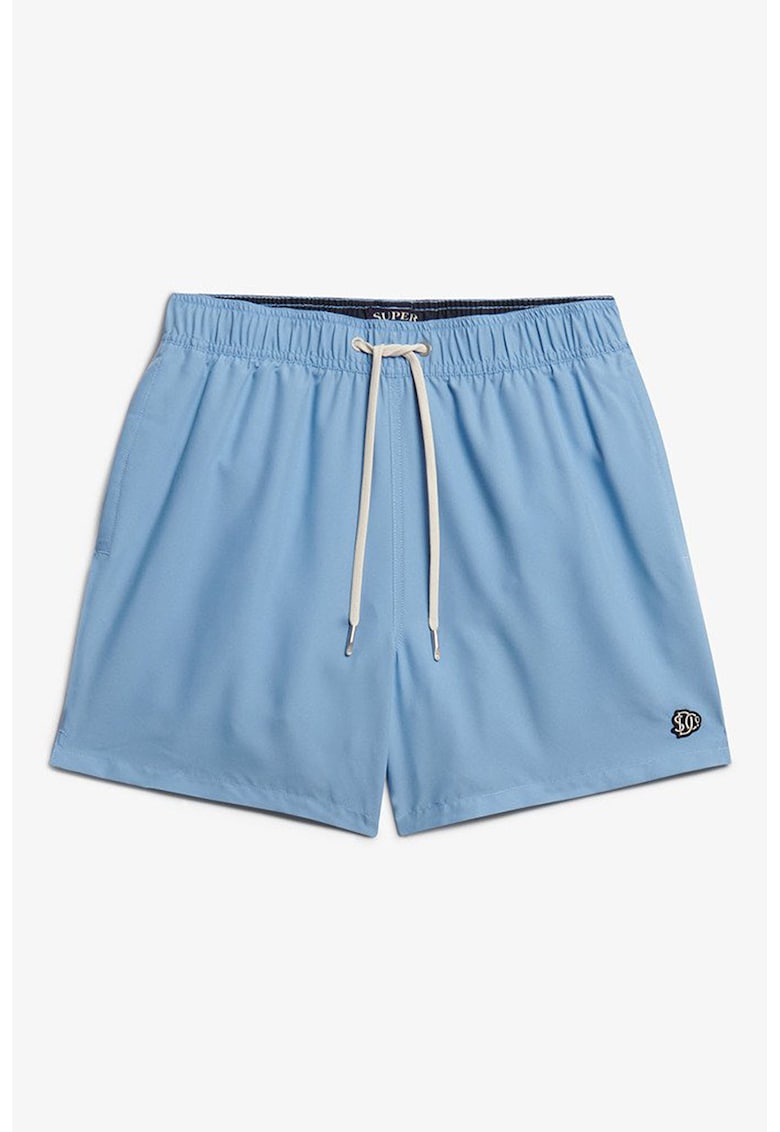 Pantaloni scurti de baie cu snur - Albastru lavanda
