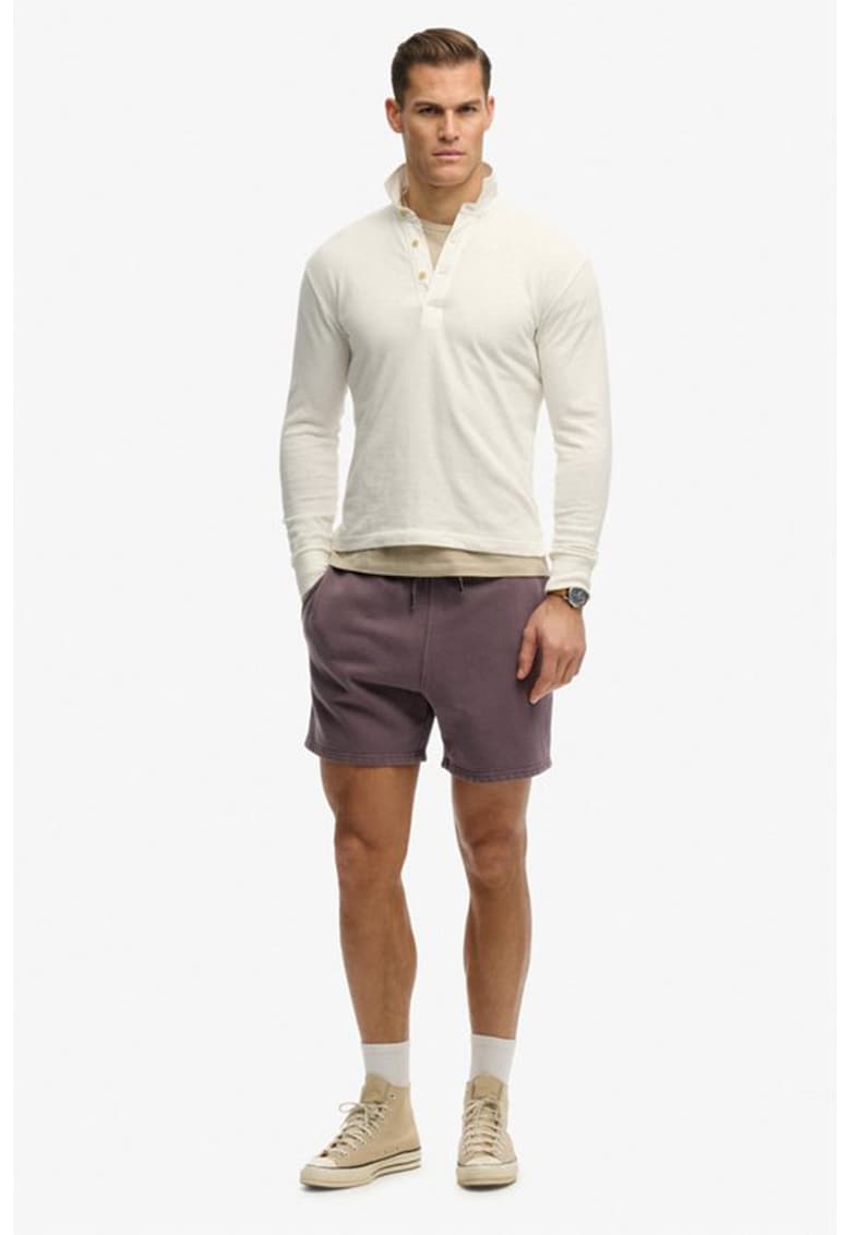 Pantaloni scurti sport cu talie ajustabila - Gri inchis