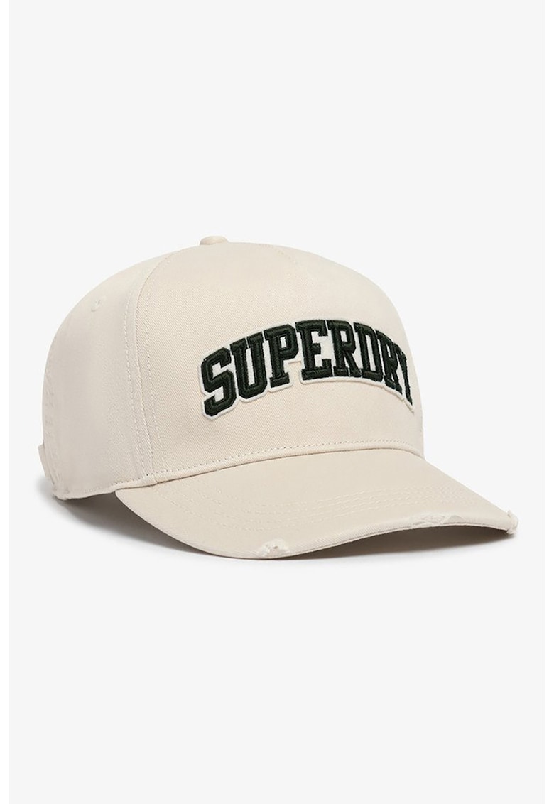 Sapca baseball cu aplicatie logo - Bej deschis