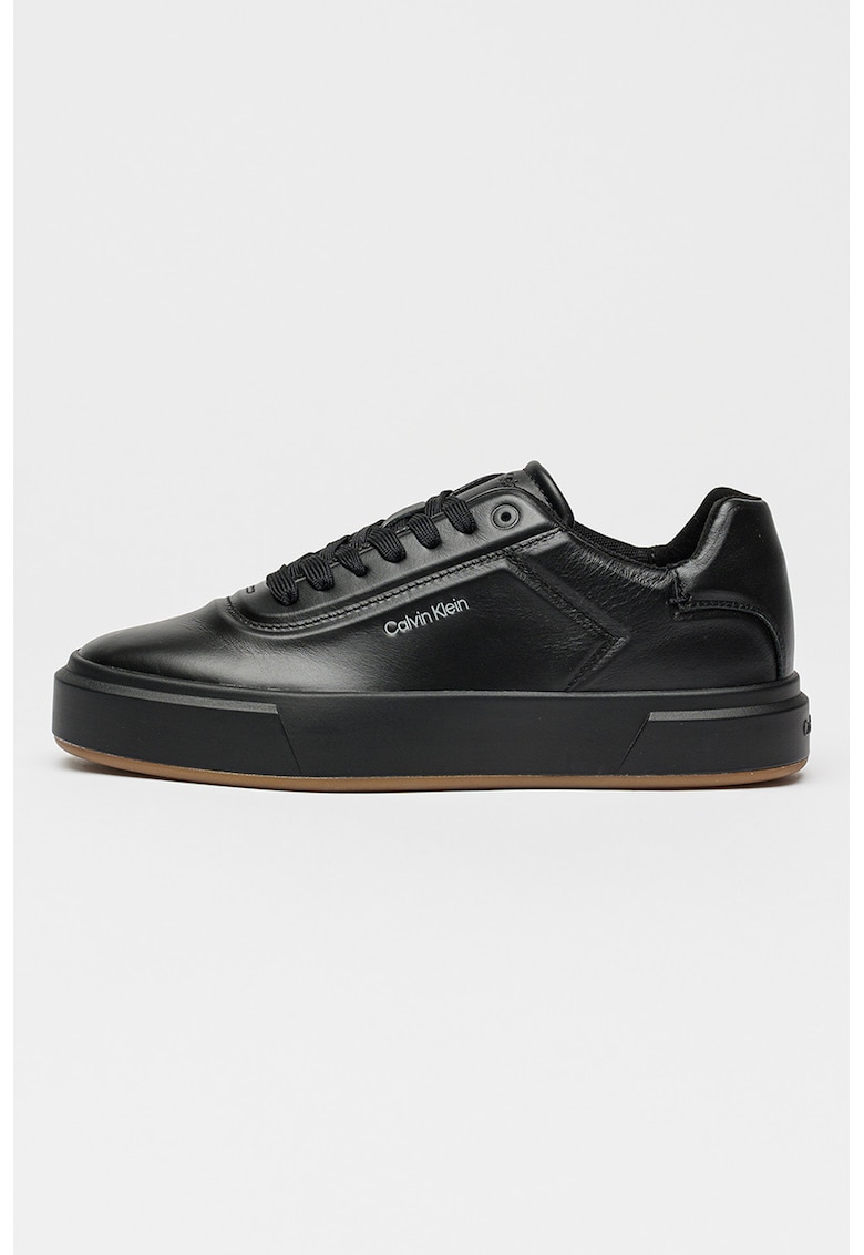 Pantofi sport low-cut de piele