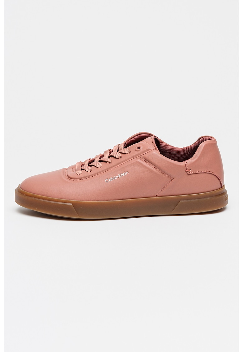 Pantofi sport de piele Pro Cups - Caramel/Roz prafuit