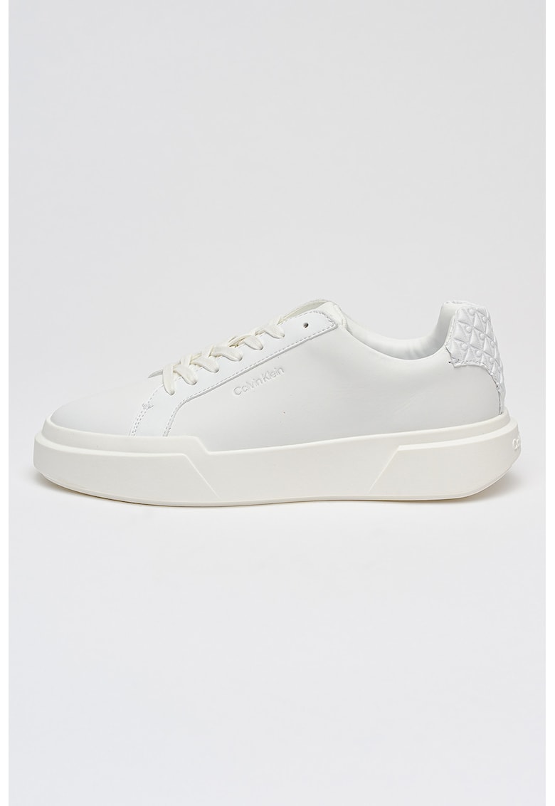 Pantofi sport de piele cu talpa plata