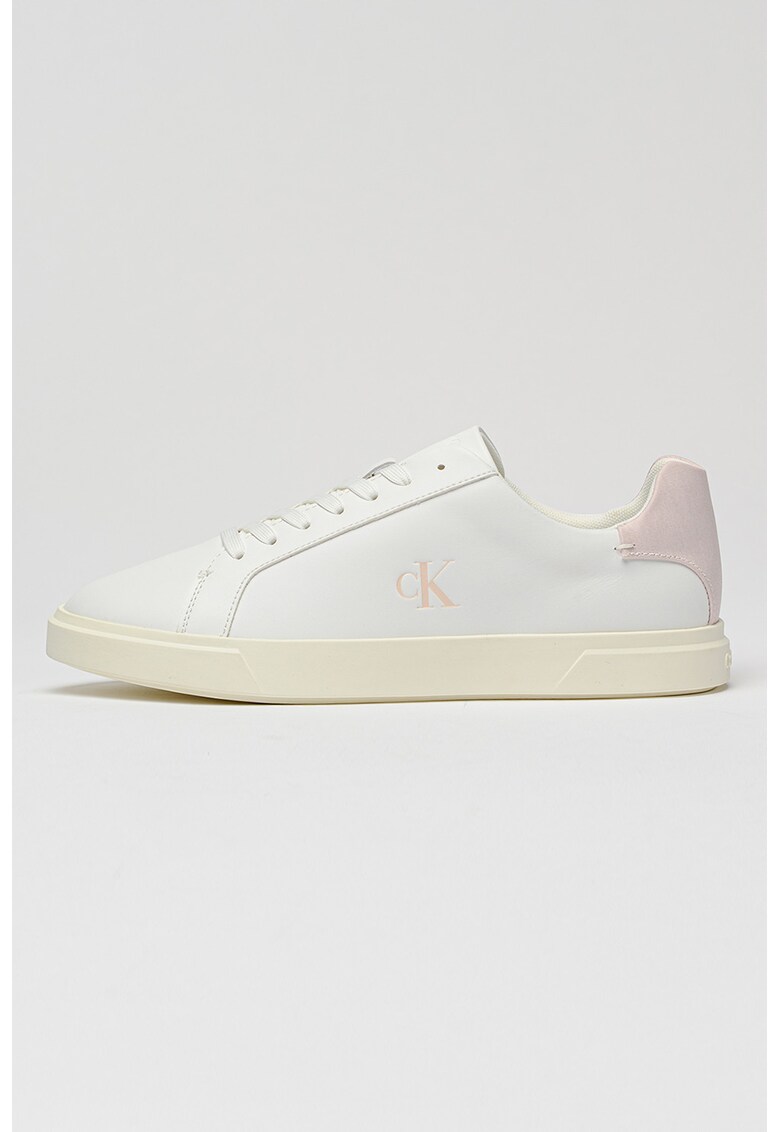 Pantofi sport low-cut de piele Pro Cup - Alb murdar