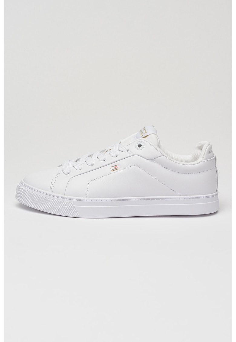 Pantofi sport de piele - Alb optic