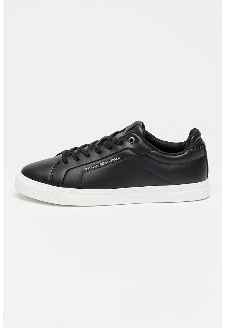 Pantofi sport Icou Court de piele - Negru/Alb optic