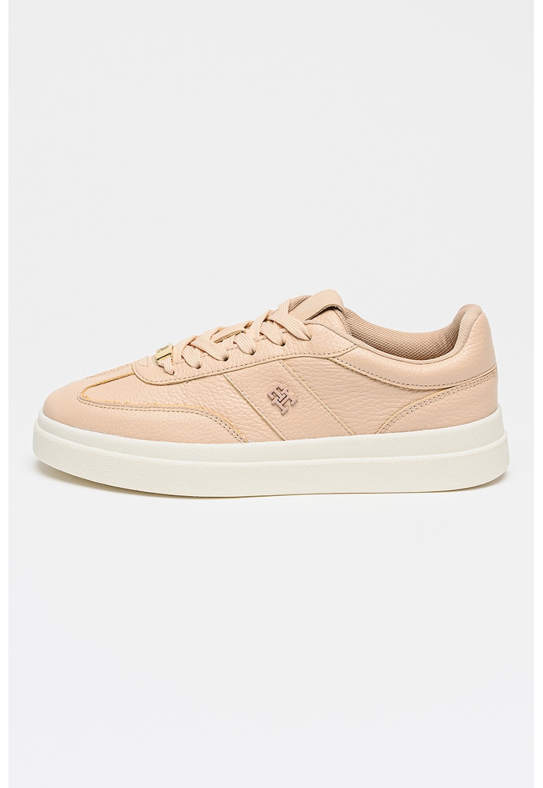 Pantofi sport de piele - Roz pastel