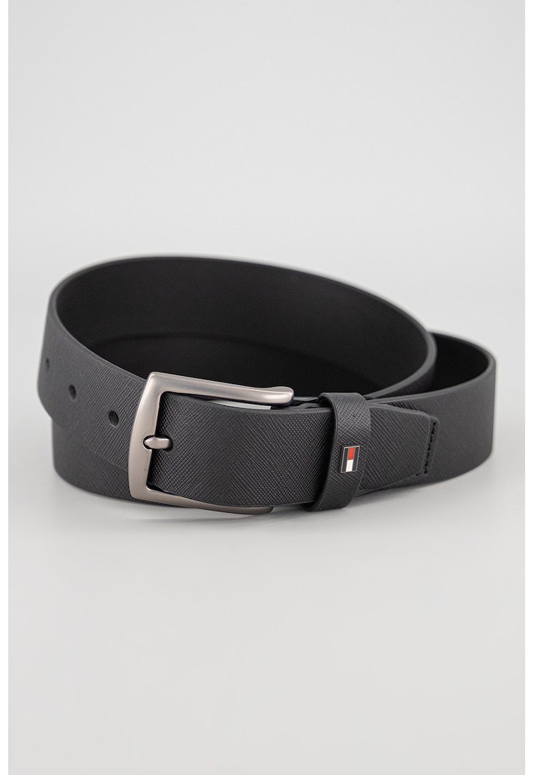 Curea de piele Denton - Negru