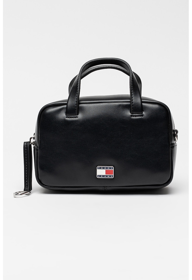 Geanta cu maner si bareta aditionala City Trunk - Negru