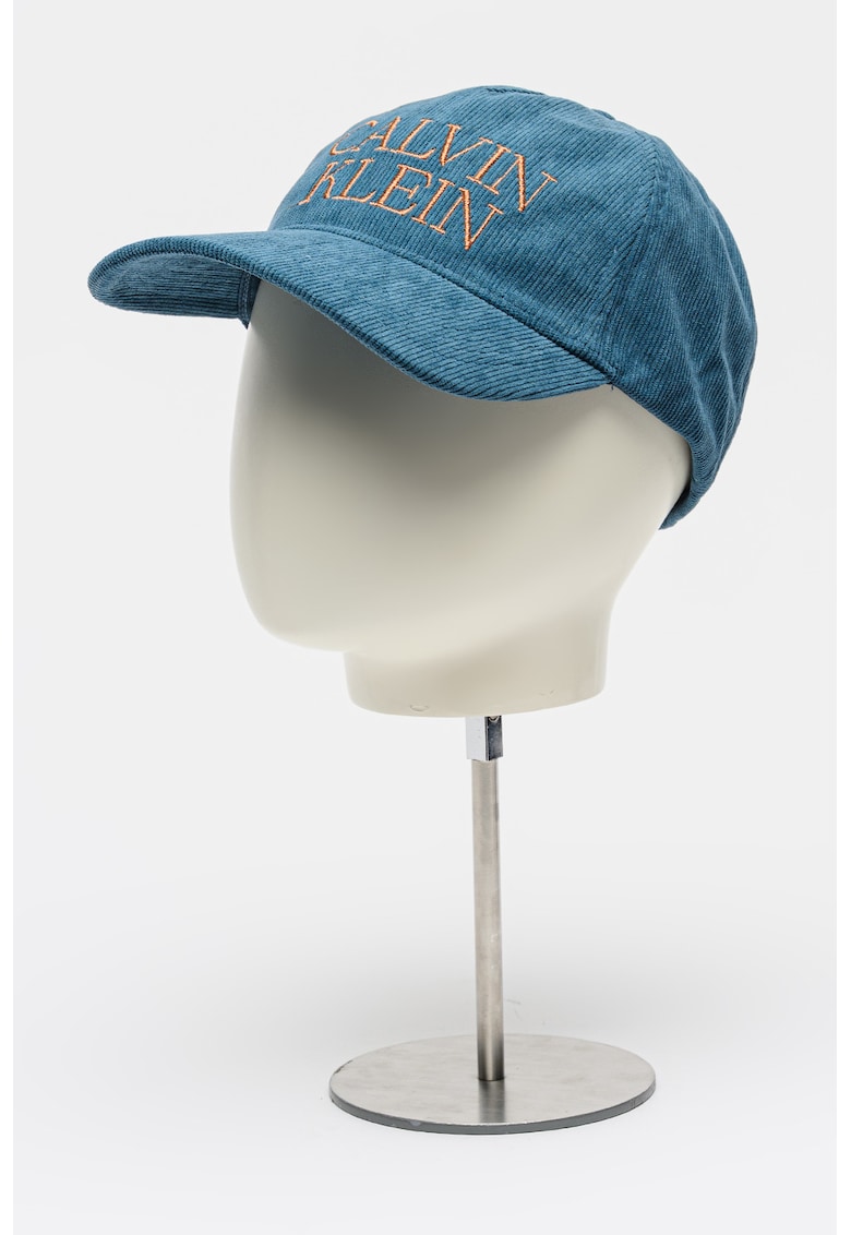 Sapca baseball striata cu logo - Verde persan