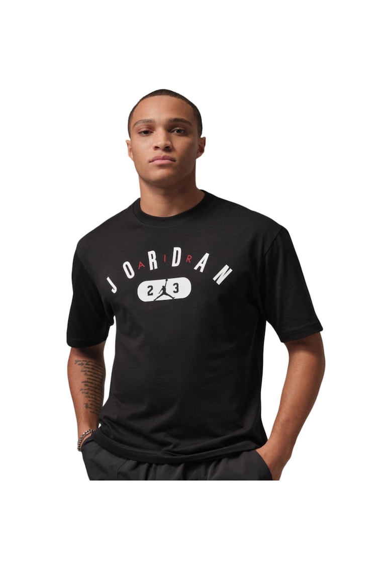 Tricou City Crew 55856 - Negru