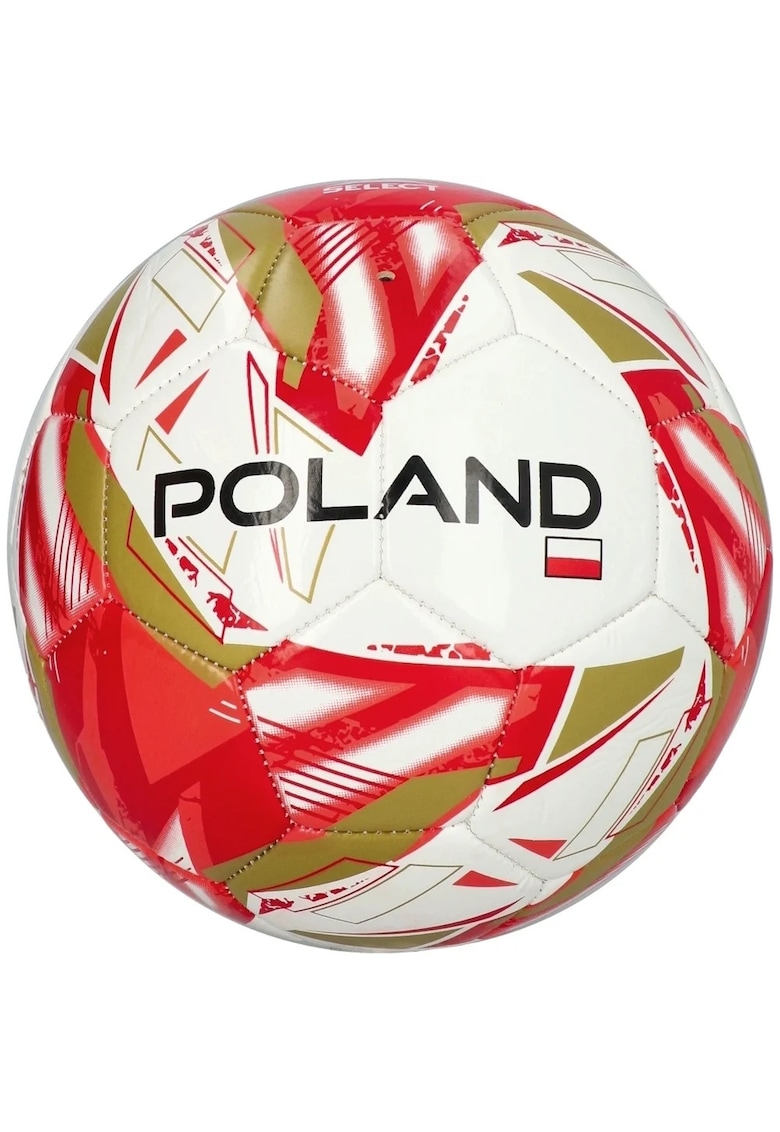 Minge fotbal Poland - alb/rosu - marimea
