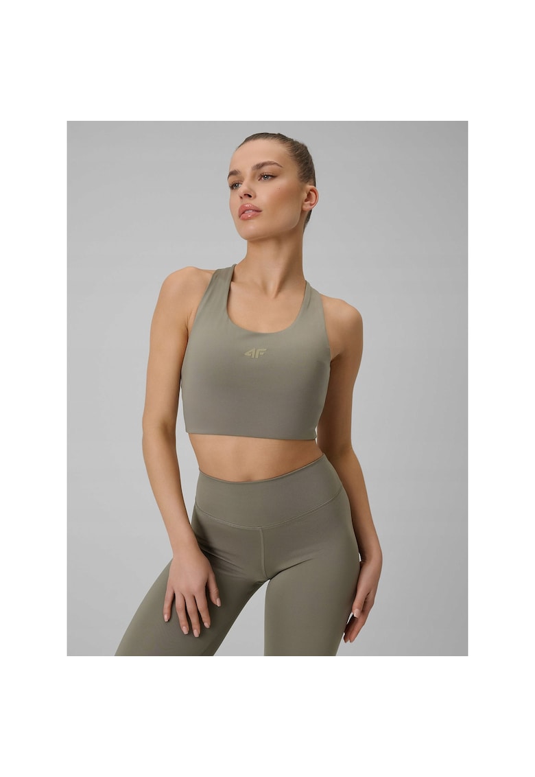 Bustiera sport dama - uscare rapida - verde