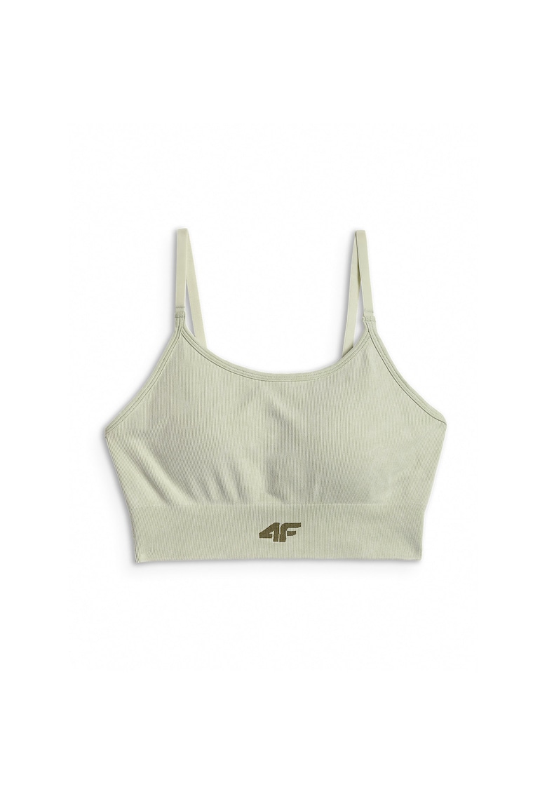 Bustiera sport dama - pentru antrenament - fara cusaturi - verde