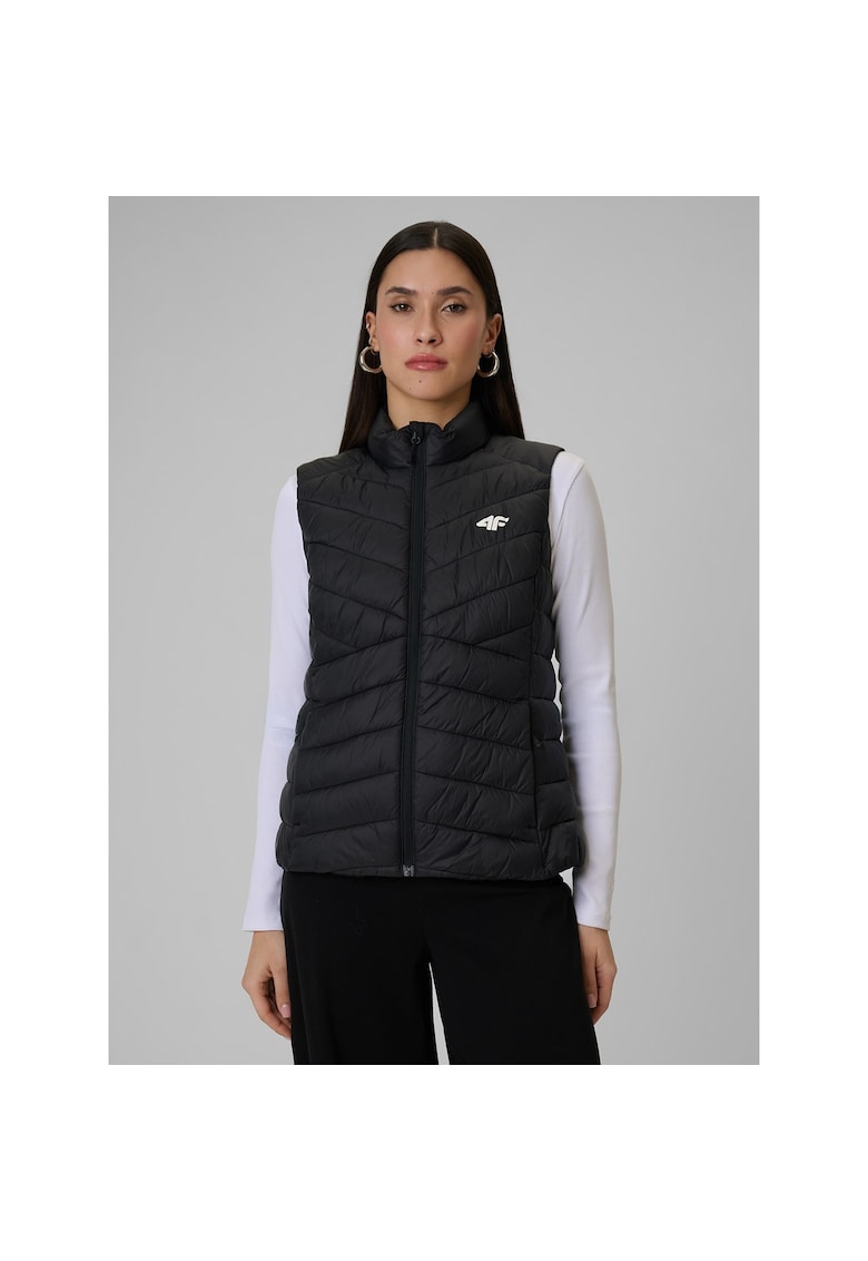 Vesta sport dama - neagra - usoara - calduroasa - pentru primavara-vara
