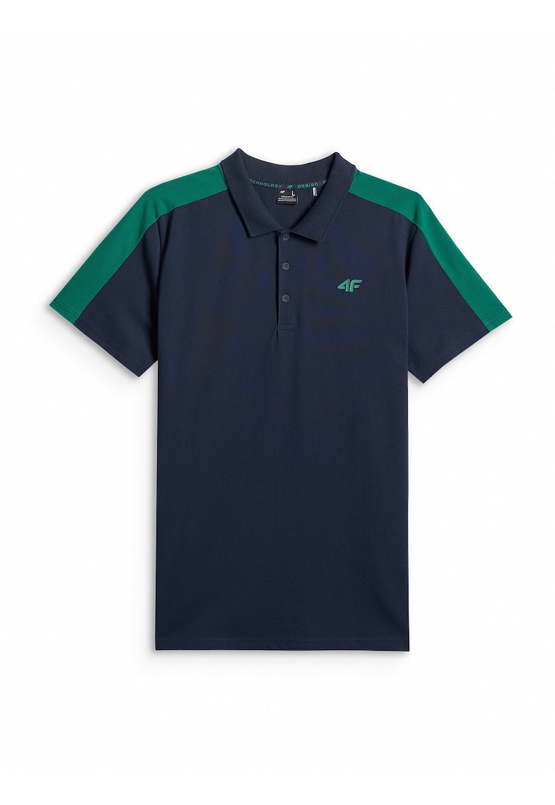 Tricou polo barbati - bleumarin - regular - confortabil