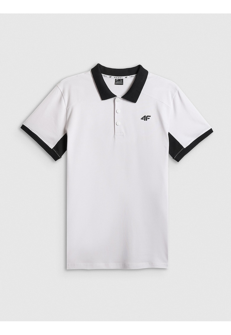 Tricou polo barbati alb - regular