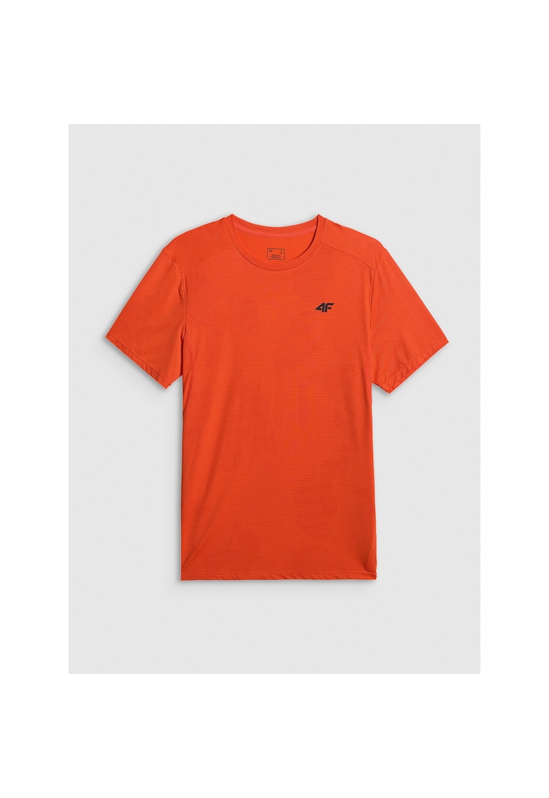Tricou barbat cu uscare rapida - portocaliu - regular - pentru antrenament