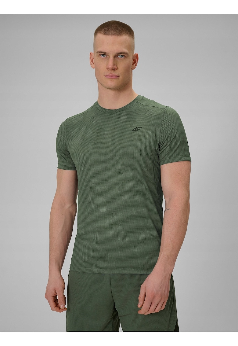 Tricou barbati khaki regular - uscare rapida - 4FDry
