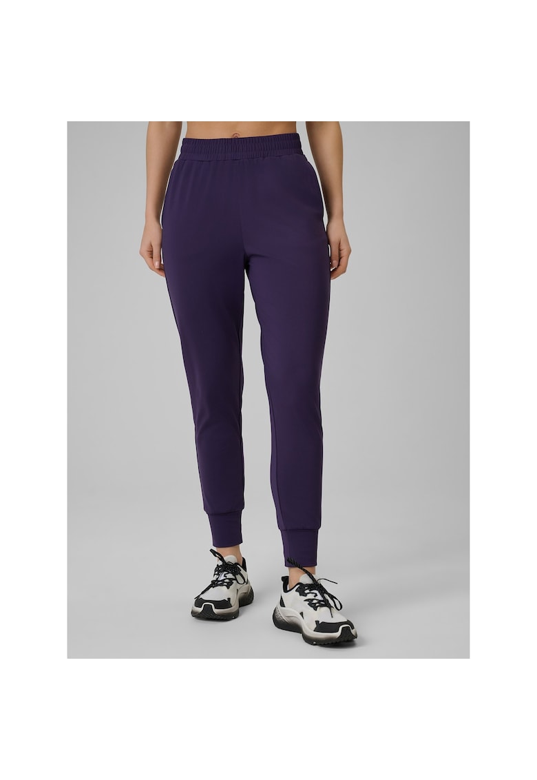 Pantaloni sport dama - antrenament - violet - 4F Dry