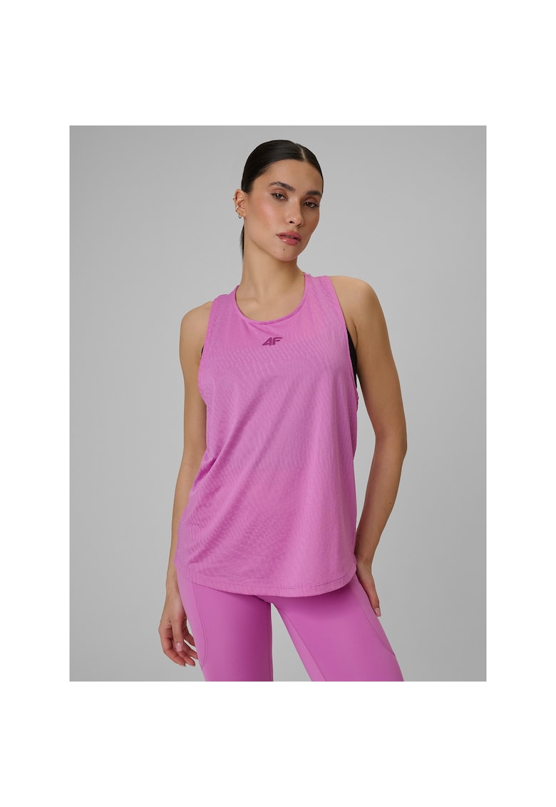 Maiou de antrenament pentru femei - roz - uscare rapida