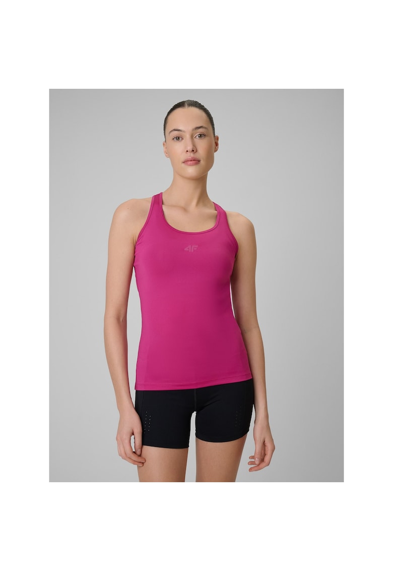 Maiou sport dama - antrenament - roz - uscare rapida - slim