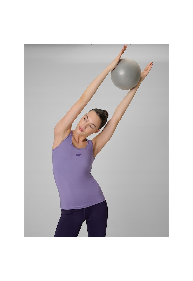 Maiou sport dama violet - uscare rapida - croiala slim