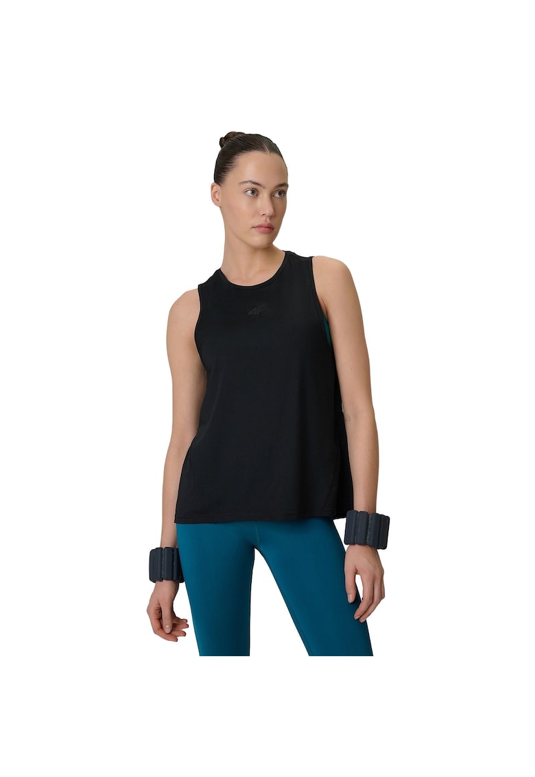 Maiou sport dama - negru - uscare rapida - sintetic