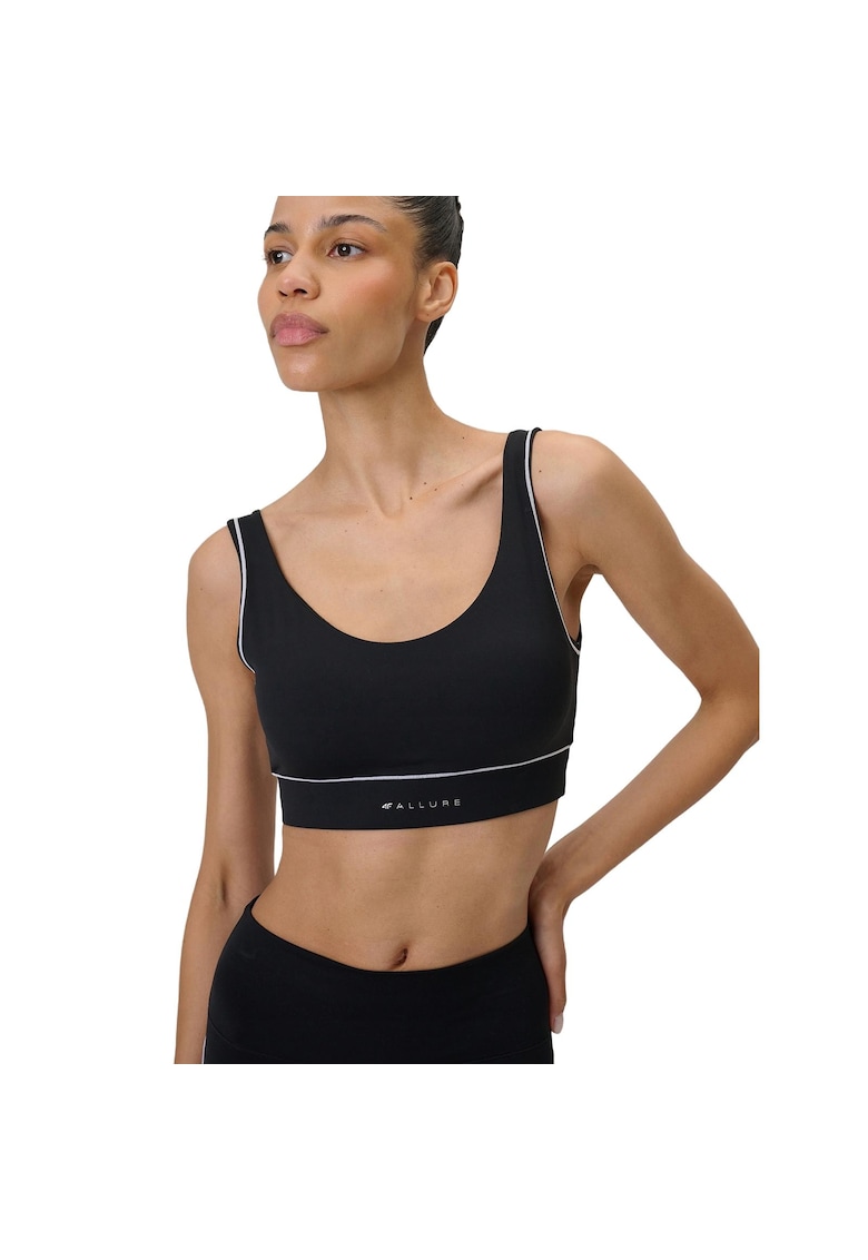 Bustiera yoga dama - tehnologie de uscare rapida - negru -