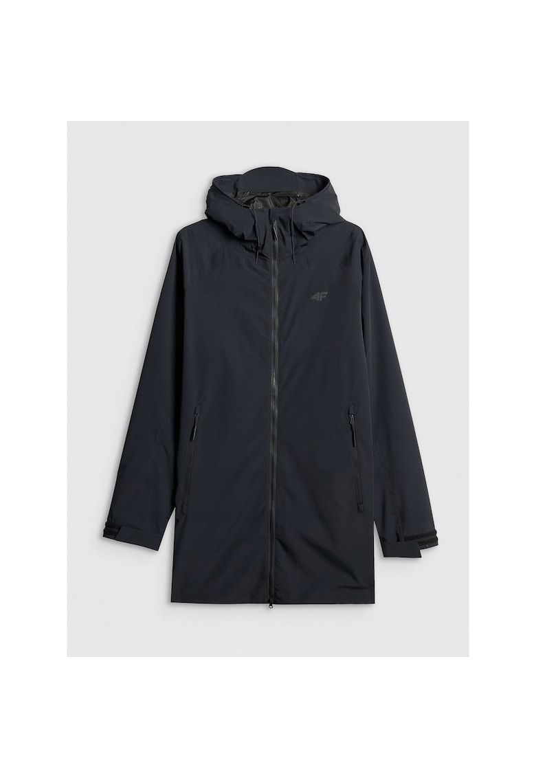 Jacheta sport barbati neagra - membrana NeoDry 8000 - reglabila - cu ventilatie maxima