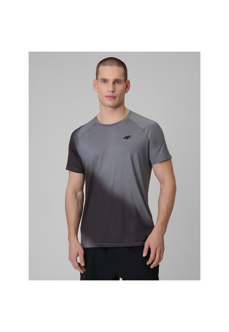 Tricou sport barbati - uscare rapida - gri