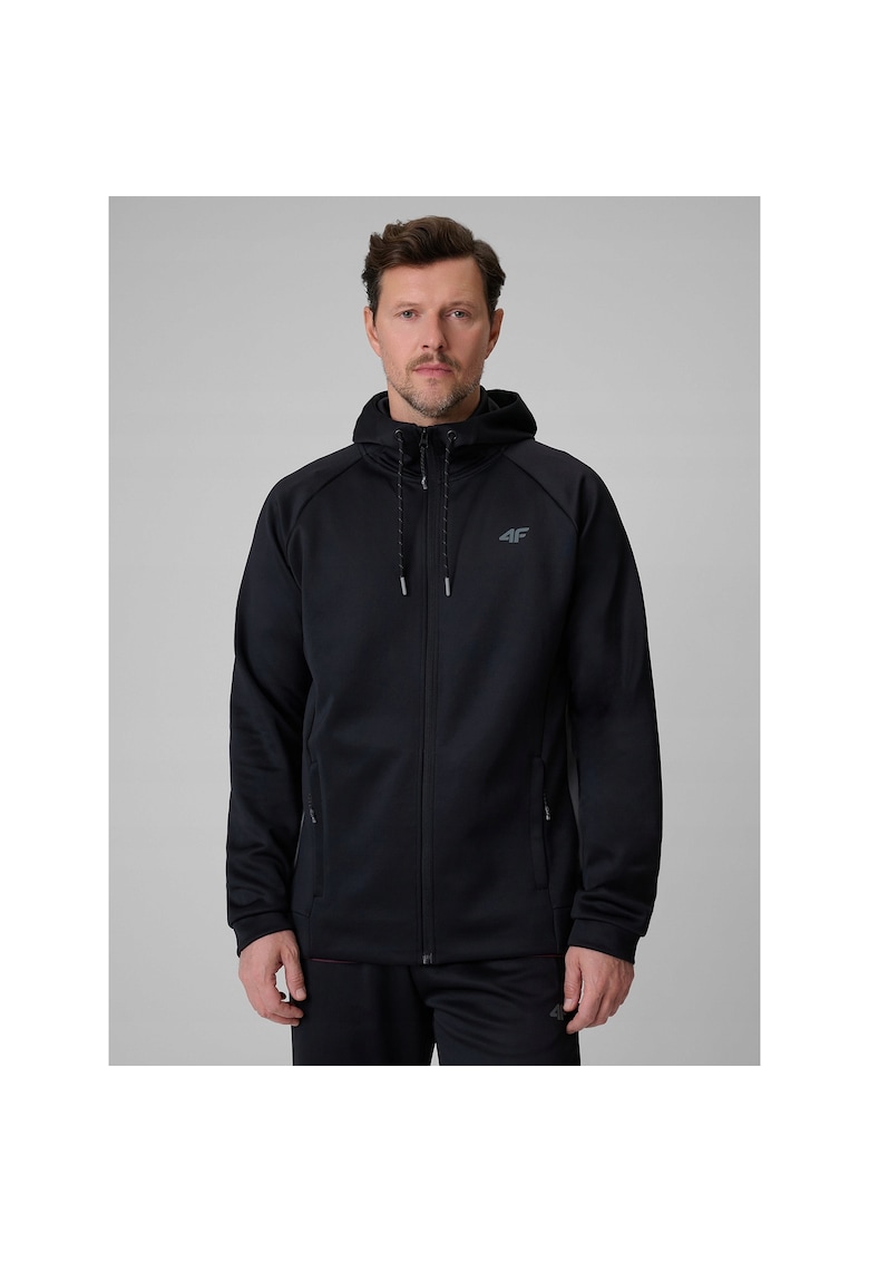 Hanorac sport barbati - negru - uscare rapida